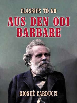 cover image of Aus den Odi Barbare